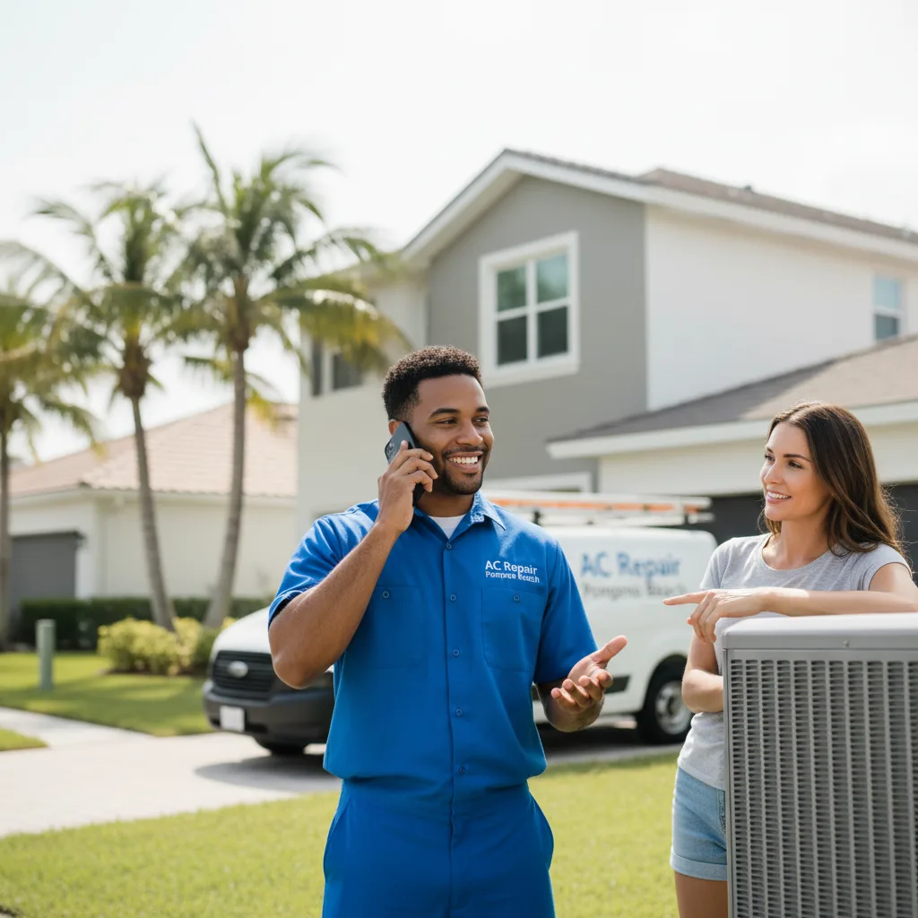 AC Repair Pompano Beach customer support in Allenwood